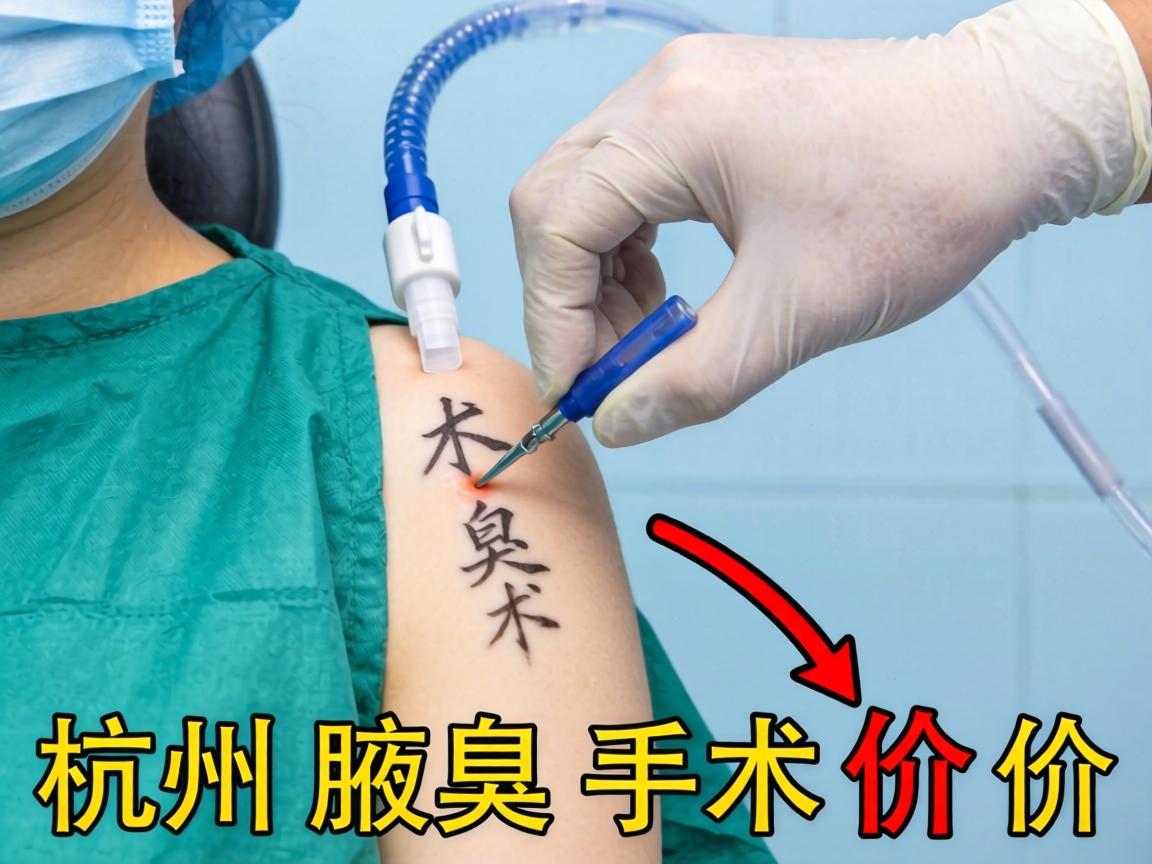 杭州腋臭手术费用解析，专业解读杭州腋臭手术价格