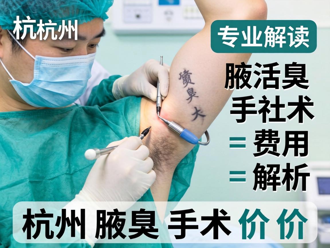 杭州腋臭手术费用解析，专业解读杭州腋臭手术价格