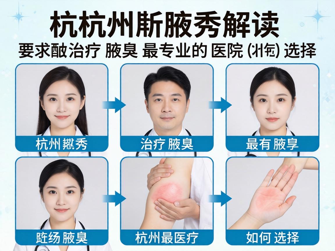 杭州腋秀解读,杭州治疗腋臭最专业的医院如何选择 杭州腋秀解读,杭州治疗腋臭最专业的医院如何选择