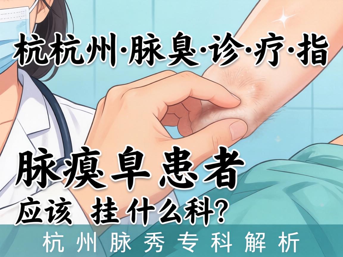 杭州腋臭诊疗指南,腋臭患者应该挂什么科?杭州腋秀专科解析 杭州腋臭诊疗指南,腋臭患者应该挂什么科?杭州腋秀专科解析