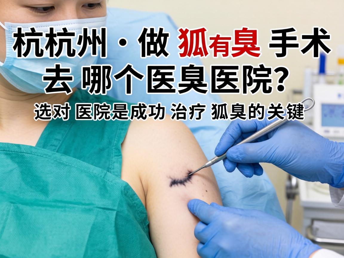 杭州做狐臭手术去哪个医院?选对医院是成功治疗狐臭的关键 杭州做狐臭手术去哪个医院?选对医院是成功治疗狐臭的关键