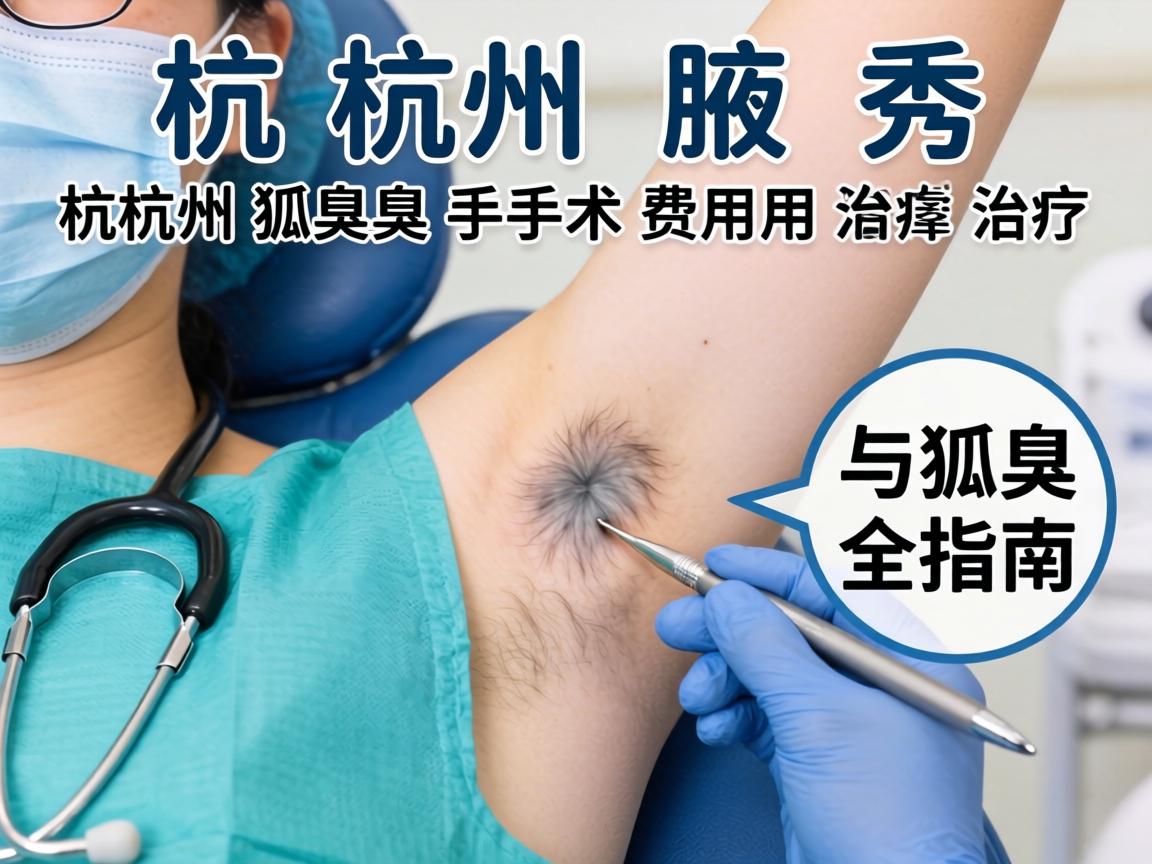 杭州腋秀解析,杭州狐臭手术费用与狐臭治疗全指南 杭州腋秀解析,杭州狐臭手术费用与狐臭治疗全指南
