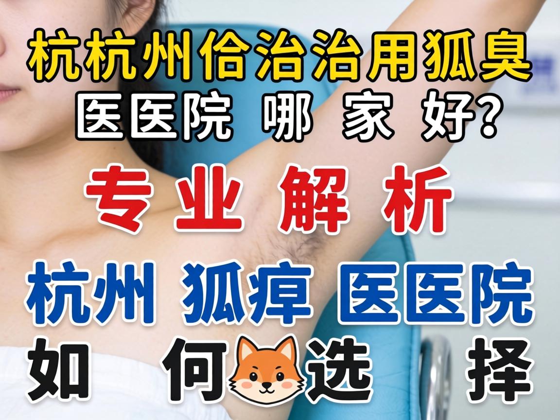 杭州治狐臭医院哪家好?专业解析杭州狐臭医院如何选择 杭州治狐臭医院哪家好?专业解析杭州狐臭医院如何选择