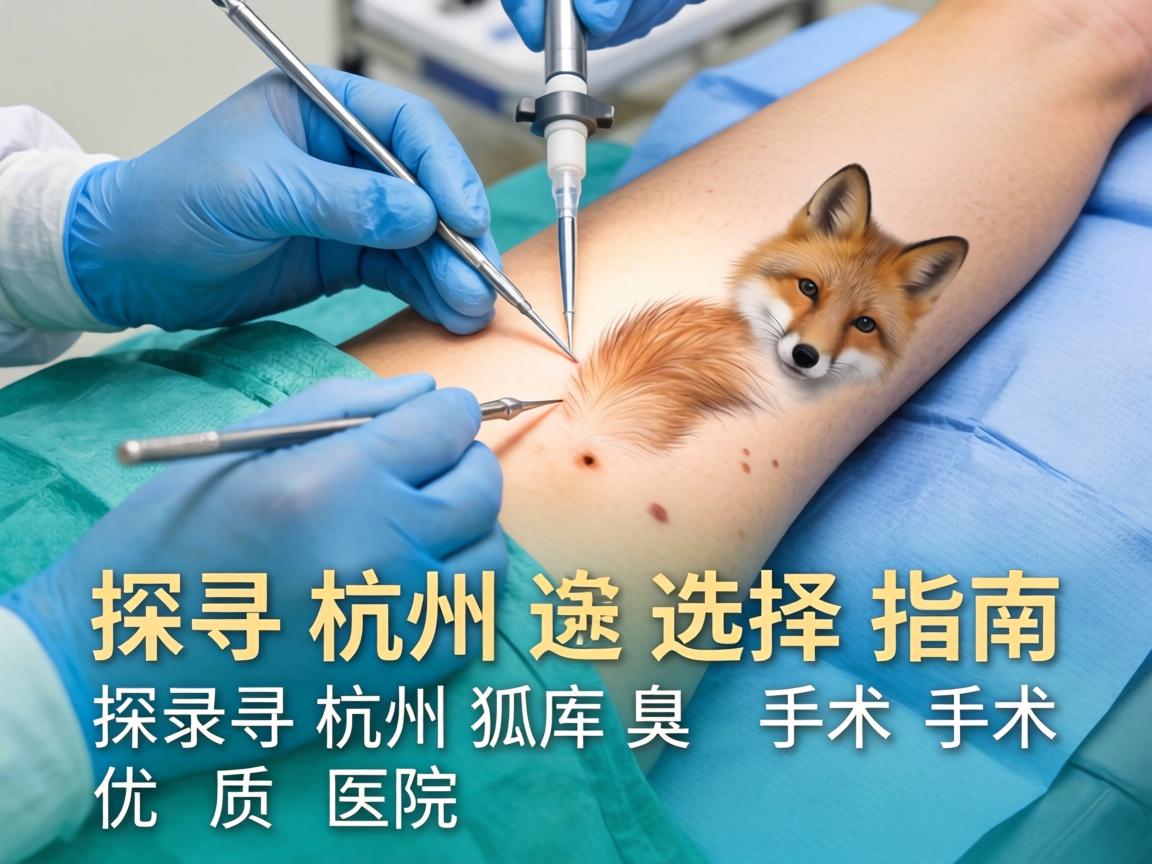 杭州狐臭手术选择指南,探寻杭州狐臭手术优质医院 杭州狐臭手术选择指南,探寻杭州狐臭手术优质医院