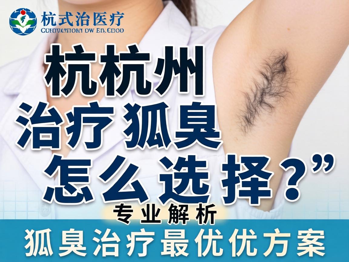 杭州治疗狐臭怎么选择?专业解析狐臭治疗最优方案 杭州治疗狐臭怎么选择?专业解析狐臭治疗最优方案