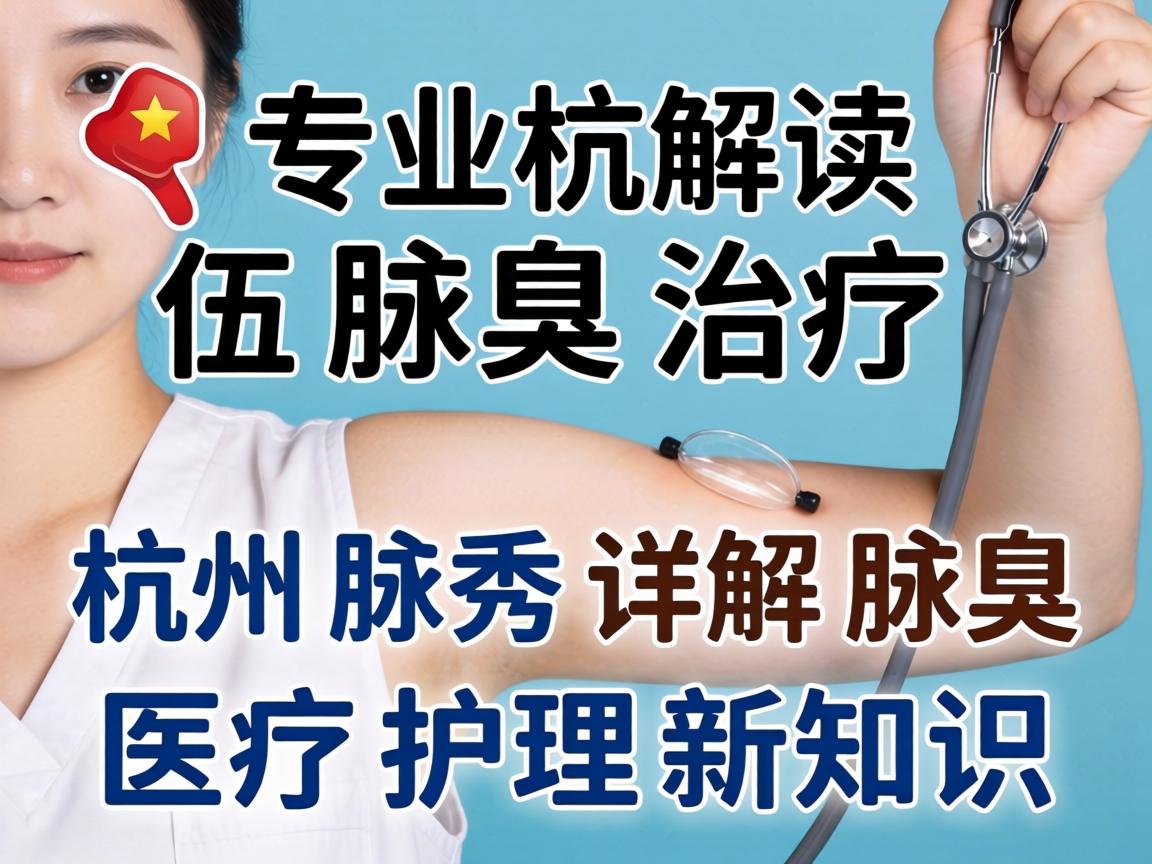 专业解读腋臭治疗，杭州腋秀详解腋臭医疗护理新知识