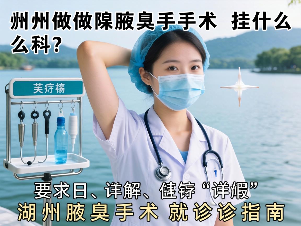在湖州做腋臭手术挂什么科?详解湖州腋臭手术就诊指南 在湖州做腋臭手术挂什么科?详解湖州腋臭手术就诊指南