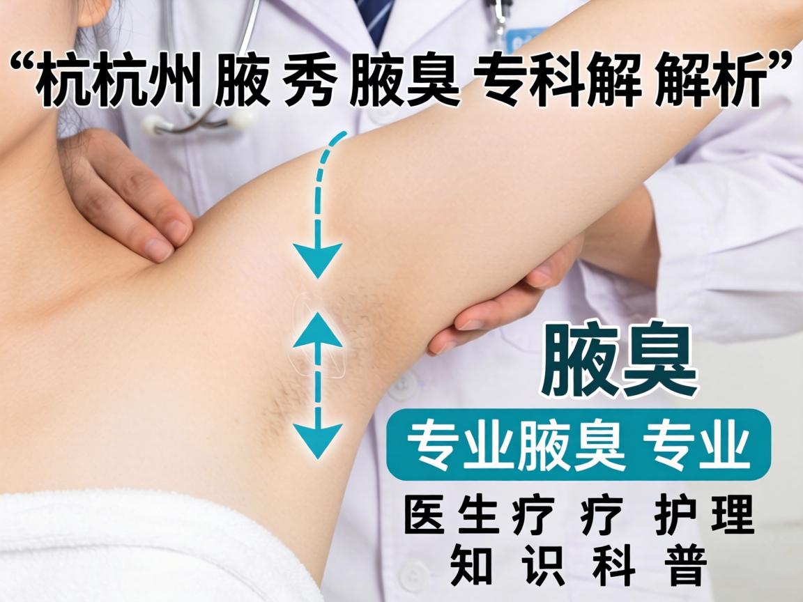 杭州腋秀腋臭专科解析,专业腋臭医疗护理知识科普 杭州腋秀腋臭专科解析,专业腋臭医疗护理知识科普