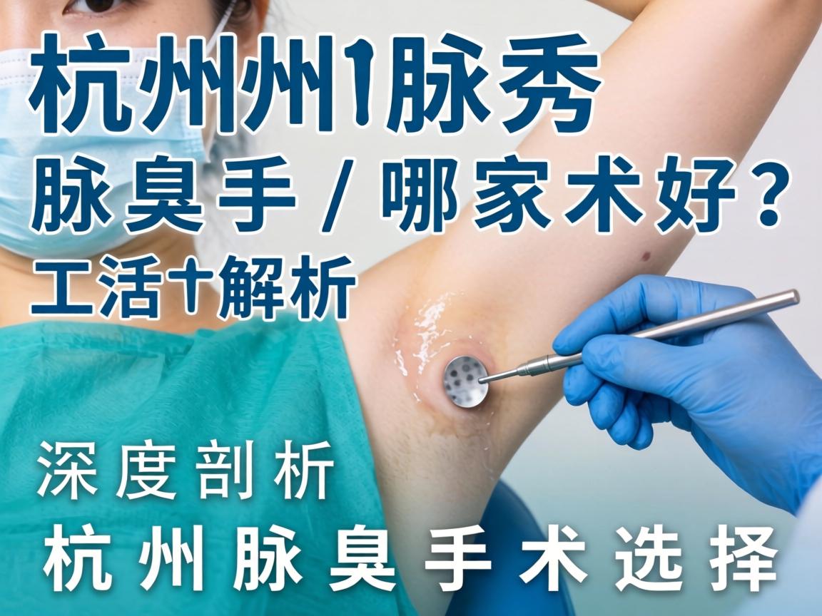 杭州腋秀解析，杭州腋臭手术哪家好？深度剖析杭州腋臭手术选择