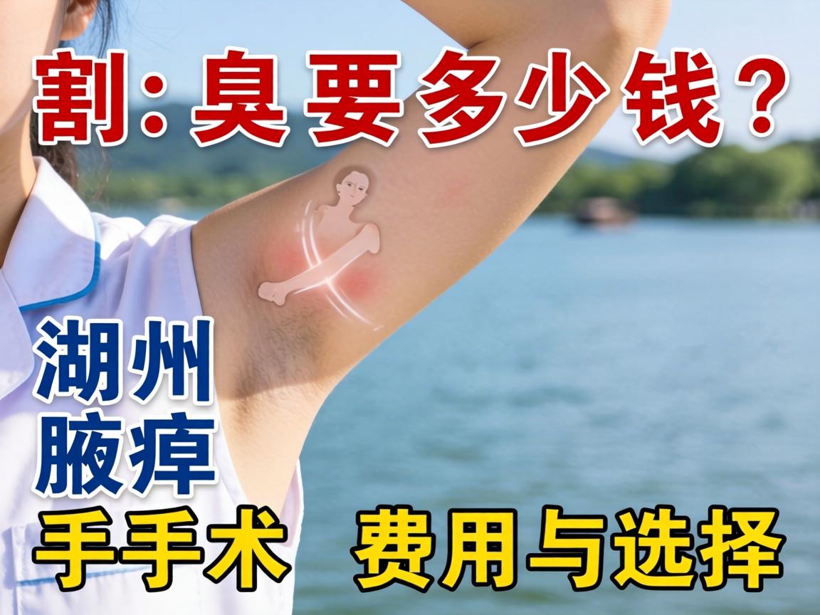 湖州割腋臭要多少钱？详解湖州腋臭手术费用与选择