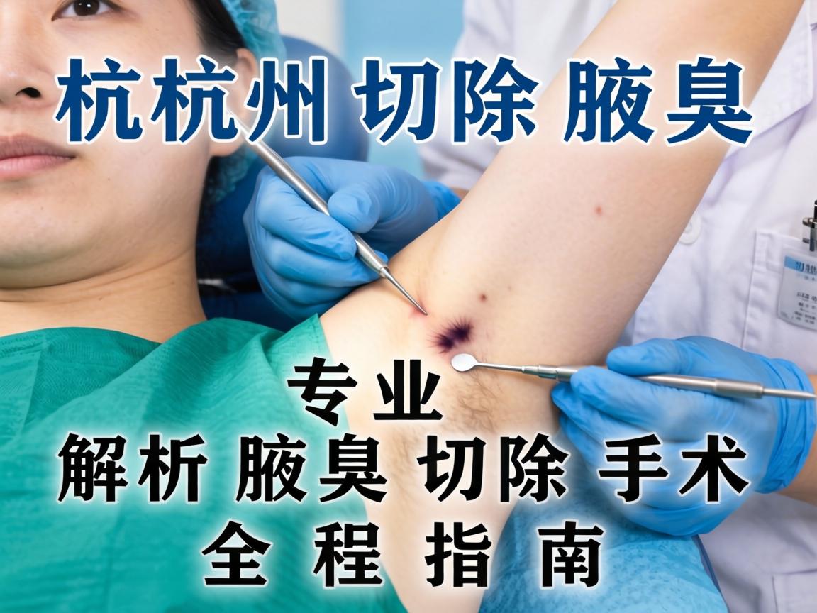 杭州切除腋臭,专业解析腋臭切除手术的全程指南 杭州切除腋臭,专业解析腋臭切除手术的全程指南