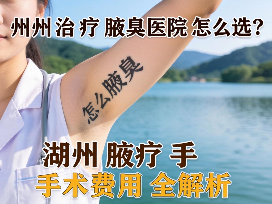 湖州治疗腋臭医院怎么选？湖州腋臭手术费用全解析
