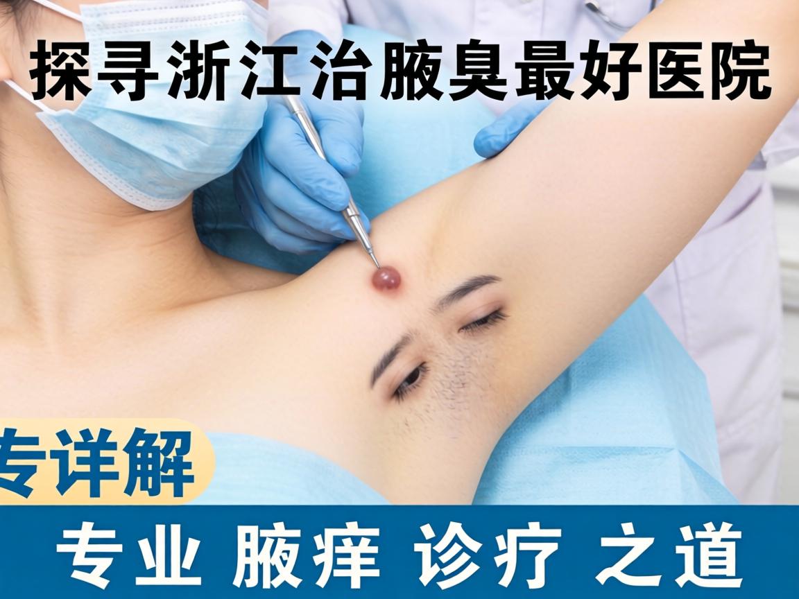 探寻浙江治腋臭最好医院,详解专业腋臭诊疗之道 探寻浙江治腋臭最好医院,详解专业腋臭诊疗之道