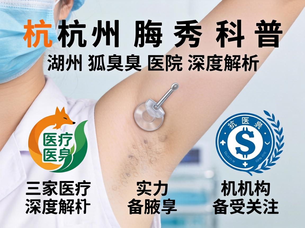 杭州腋秀科普，湖州狐臭医院深度解析，这三家机构实力备受关注