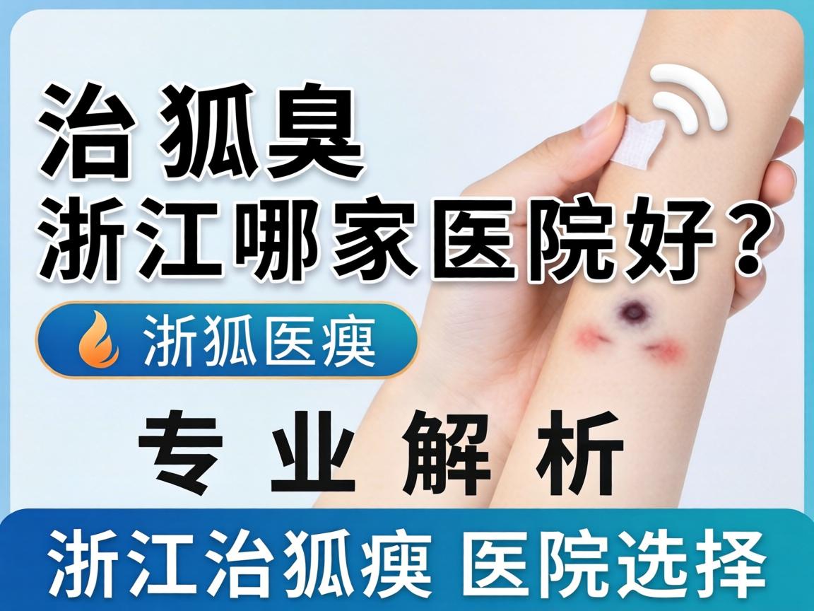 治狐臭浙江哪家医院好？专业解析浙江治狐臭医院选择