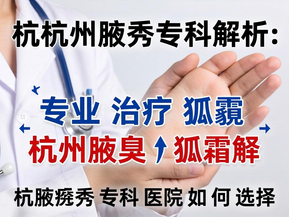 杭州腋秀专科解析,专业治疗狐臭,杭州腋秀专科医院如何选择 杭州腋秀专科解析,专业治疗狐臭,杭州腋秀专科医院如何选择