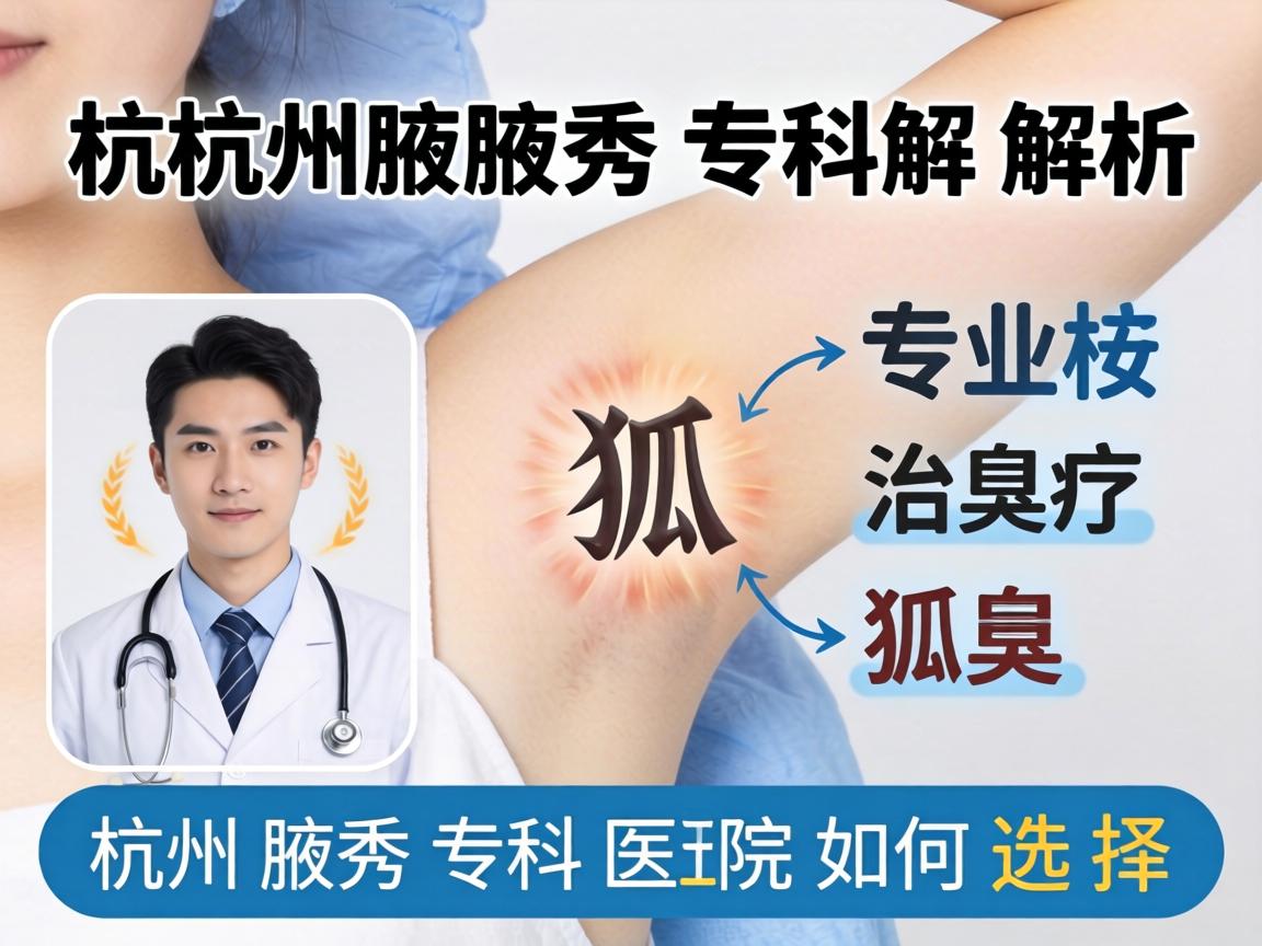 杭州腋秀专科解析,专业治疗狐臭,杭州腋秀专科医院如何选择 杭州腋秀专科解析,专业治疗狐臭,杭州腋秀专科医院如何选择