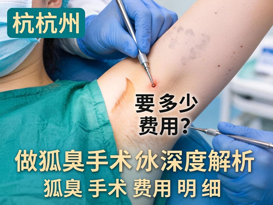 杭州做狐臭手术要多少费用?深度解析狐臭手术费用明细 杭州做狐臭手术要多少费用?深度解析狐臭手术费用明细