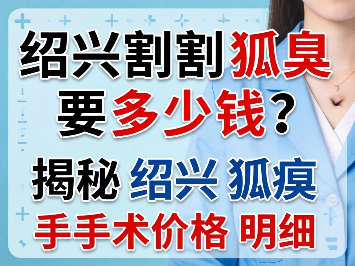 绍兴割狐臭要多少钱？揭秘绍兴狐臭手术价格明细
