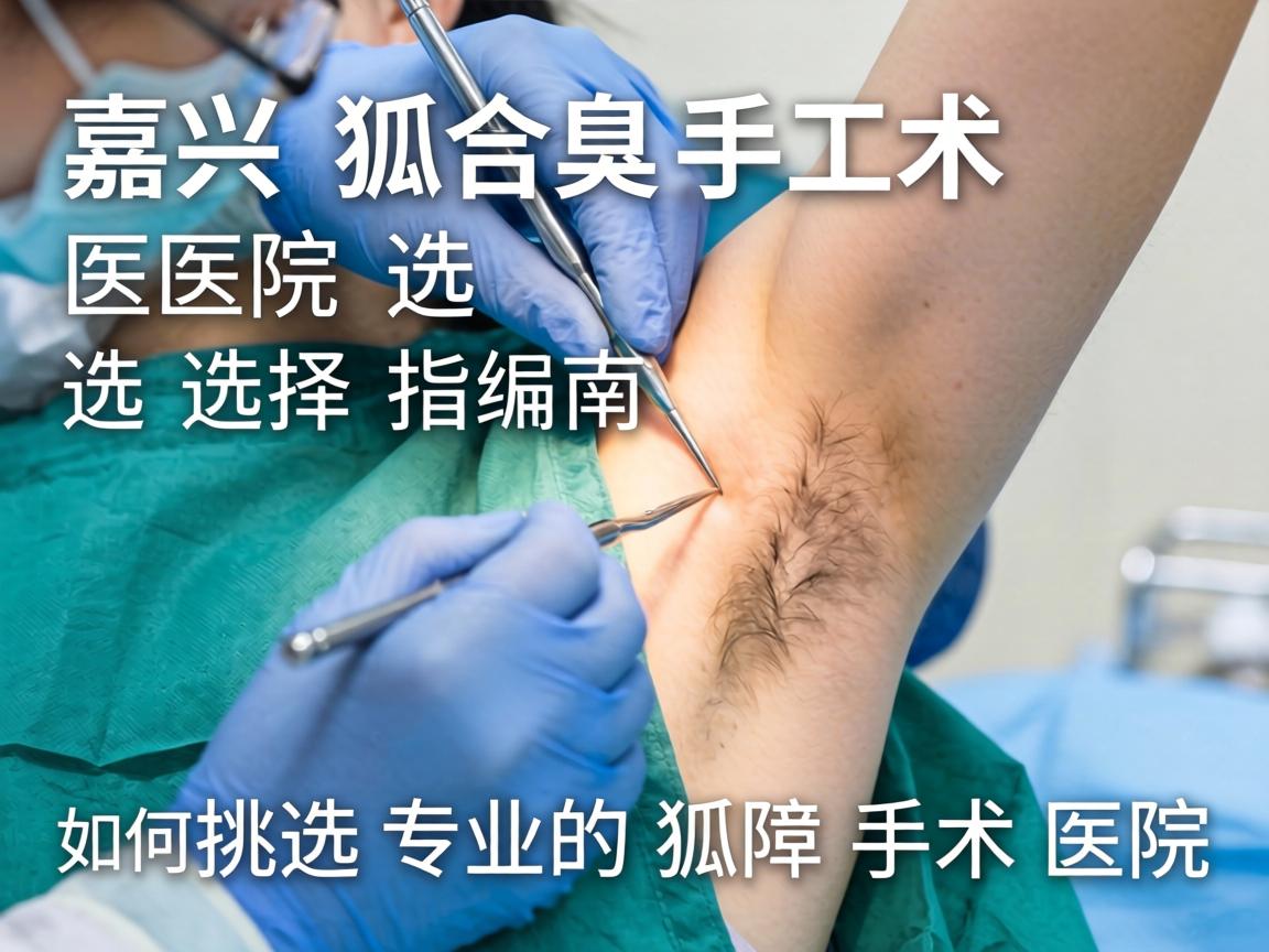 嘉兴狐臭手术医院选择指南，如何挑选专业的狐臭手术医院