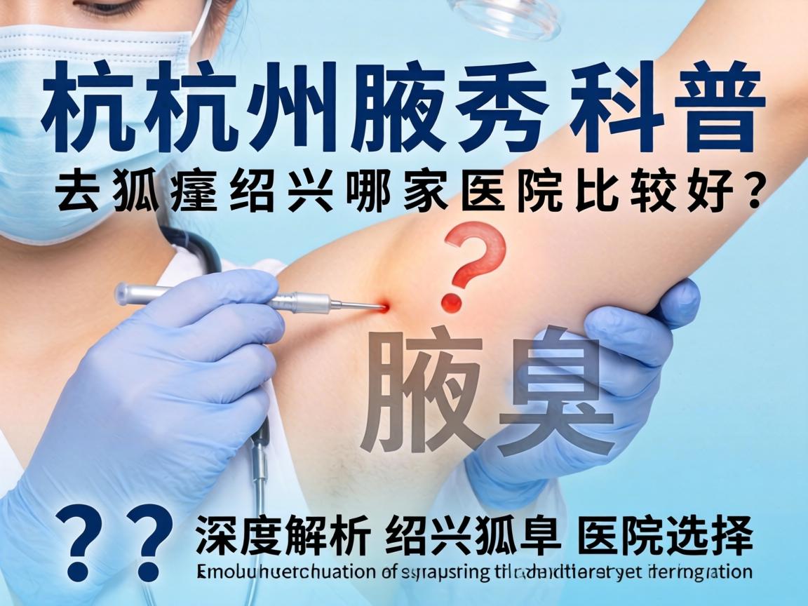 杭州腋秀科普,去狐臭绍兴哪家医院比较好?深度解析绍兴狐臭医院选择 杭州腋秀科普,去狐臭绍兴哪家医院比较好?深度解析绍兴狐臭医院选择