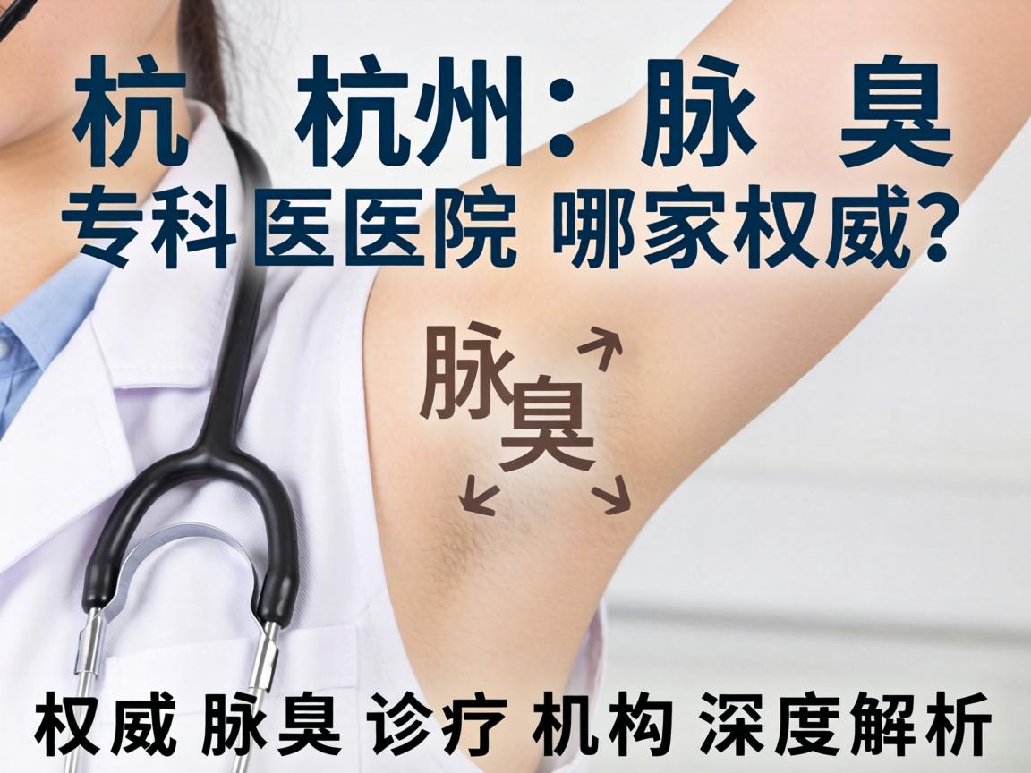 杭州腋臭专科医院哪家权威?权威腋臭诊疗机构深度解析 杭州腋臭专科医院哪家权威?权威腋臭诊疗机构深度解析