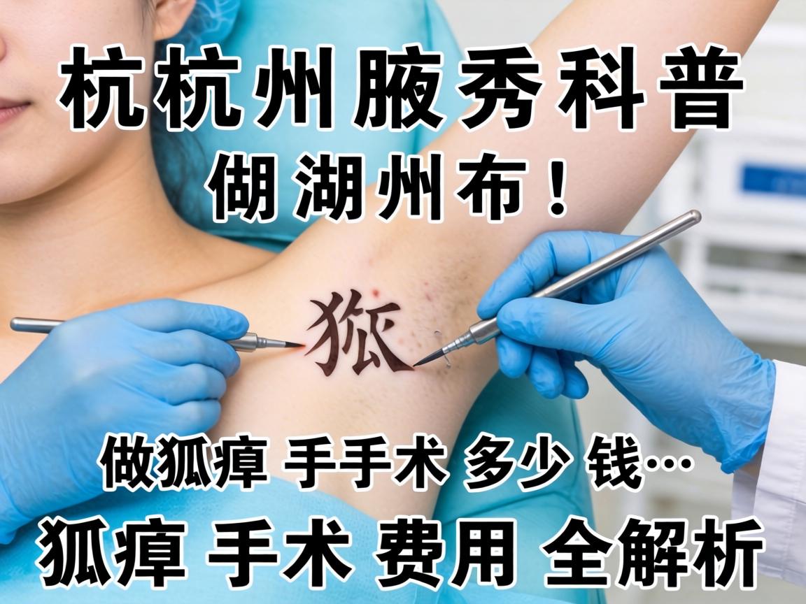 杭州腋秀科普,在湖州做狐臭手术多少钱,狐臭手术费用全解析 杭州腋秀科普,在湖州做狐臭手术多少钱,狐臭手术费用全解析