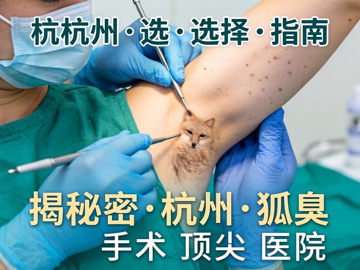 杭州狐臭手术选择指南，揭秘杭州狐臭手术顶尖医院
