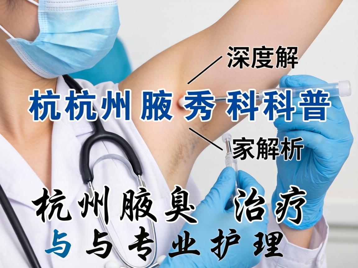 杭州腋秀科普，深度解析杭州腋臭治疗与专业护理
