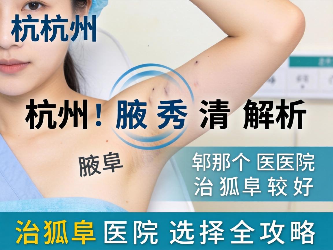 杭州腋秀解析,在杭州哪个医院治狐臭较好,治狐臭医院选择全攻略 杭州腋秀解析,在杭州哪个医院治狐臭较好,治狐臭医院选择全攻略