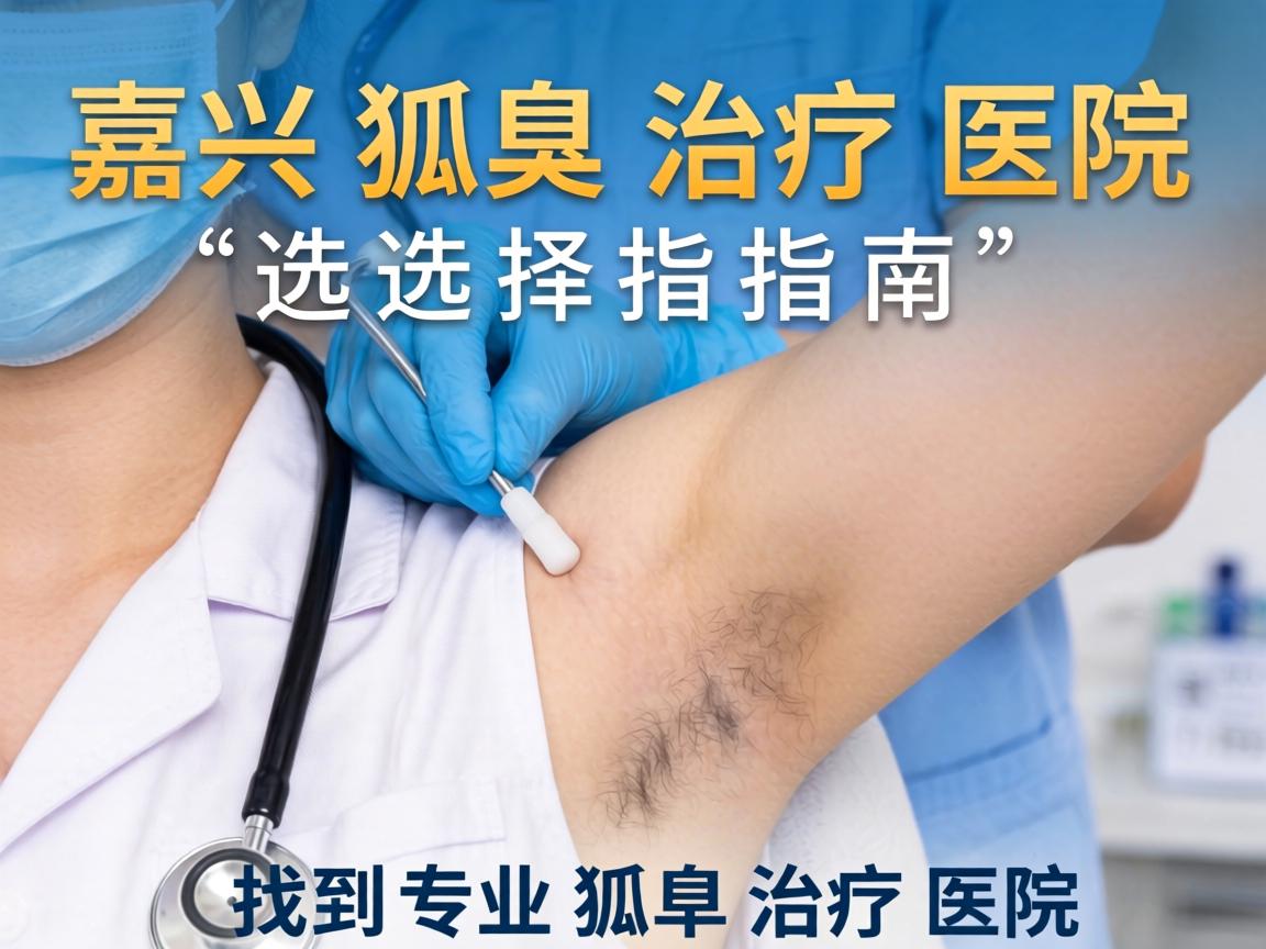 嘉兴狐臭治疗医院选择指南，如何找到专业狐臭治疗医院