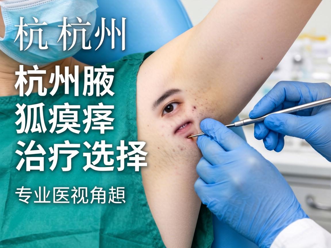 杭州腋臭手术解析，专业视角下的杭州狐臭治疗选择