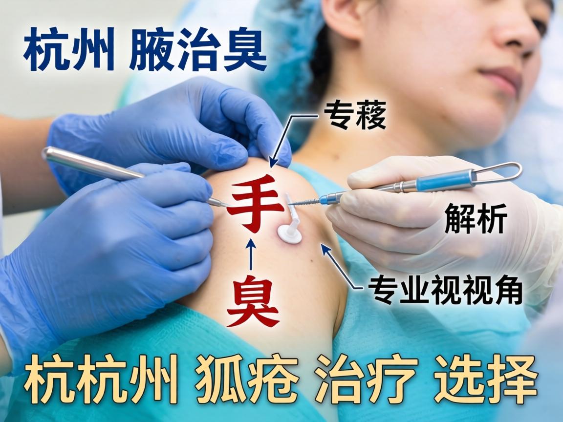 杭州腋臭手术解析，专业视角下的杭州狐臭治疗选择