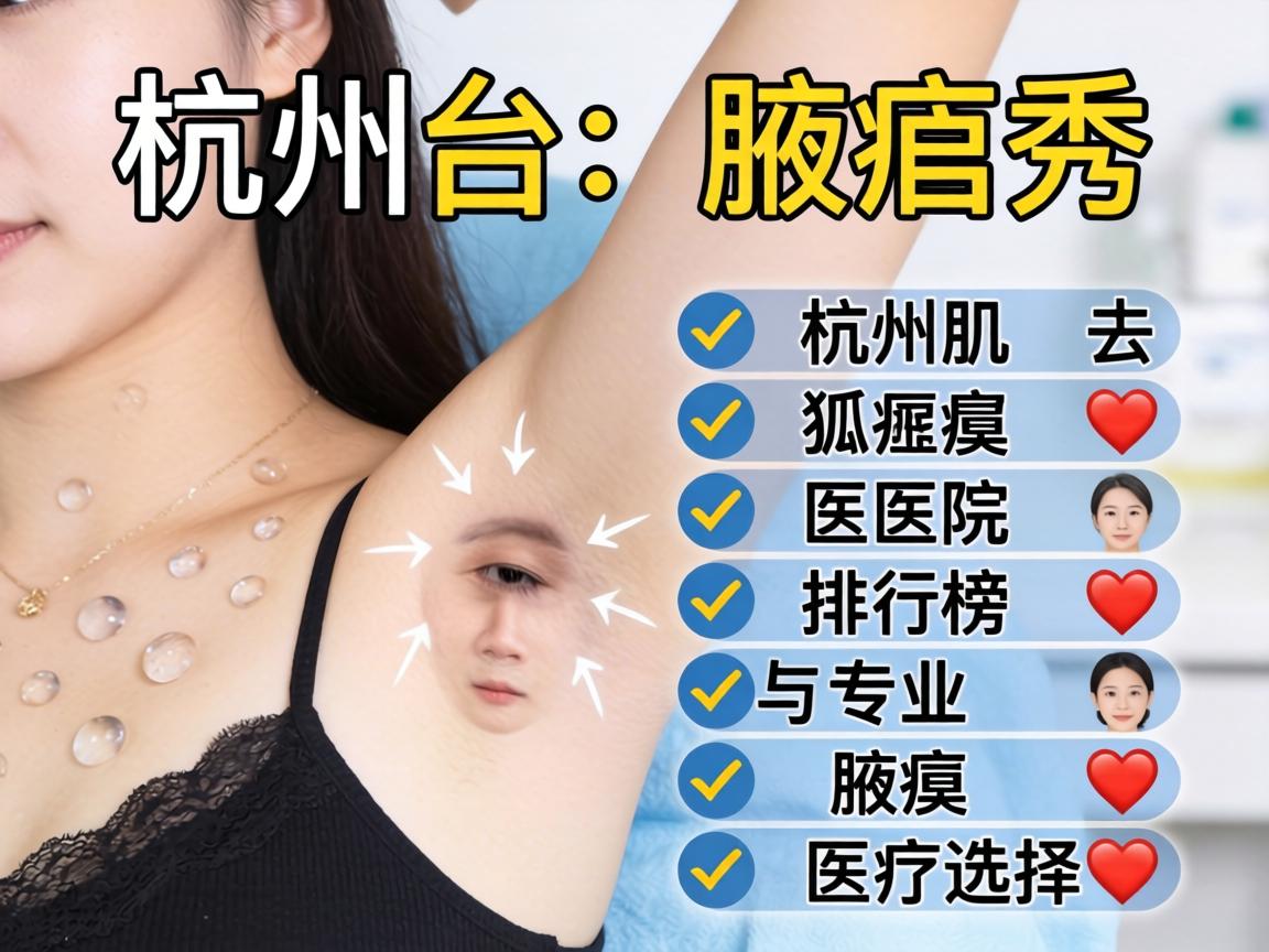 杭州腋秀解析,杭州去狐臭医院排行榜与专业腋臭医疗选择 杭州腋秀解析,杭州去狐臭医院排行榜与专业腋臭医疗选择