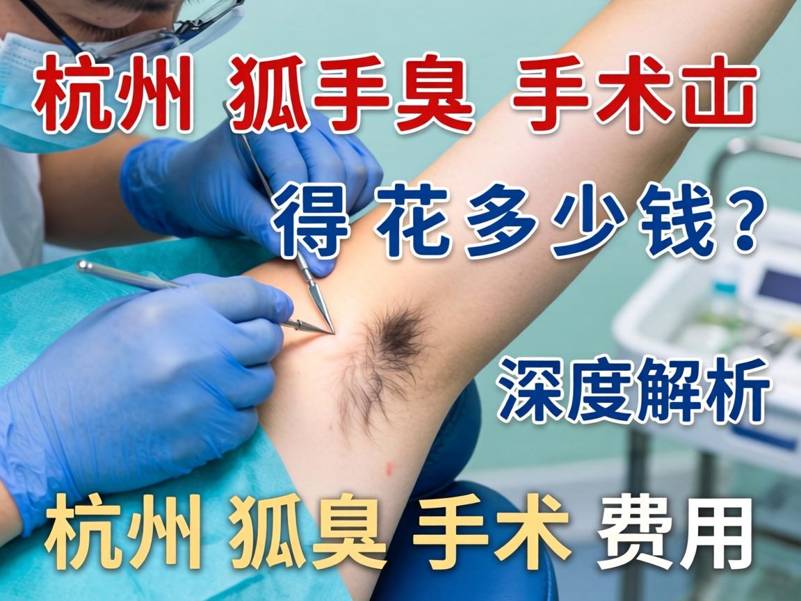 杭州狐臭手术得花多少钱?深度解析杭州狐臭手术费用 杭州狐臭手术得花多少钱?深度解析杭州狐臭手术费用