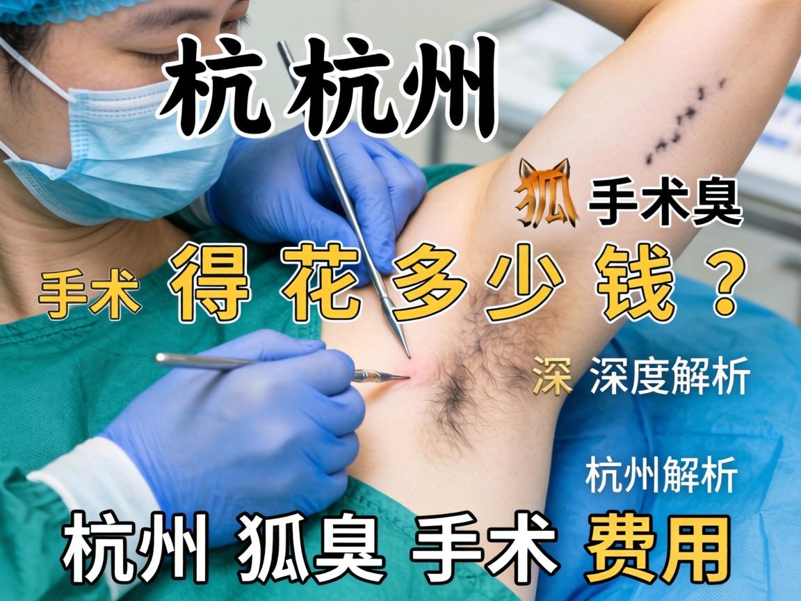 杭州狐臭手术得花多少钱?深度解析杭州狐臭手术费用 杭州狐臭手术得花多少钱?深度解析杭州狐臭手术费用