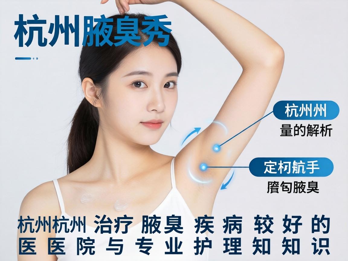 杭州腋秀解析，杭州治疗腋臭疾病较好的医院与专业护理知识