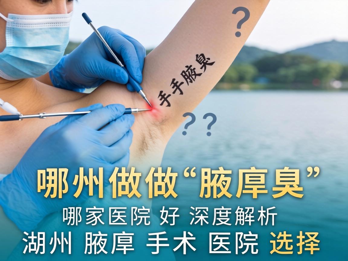 在湖州做腋臭手术哪家医院好？深度解析湖州腋臭手术医院选择