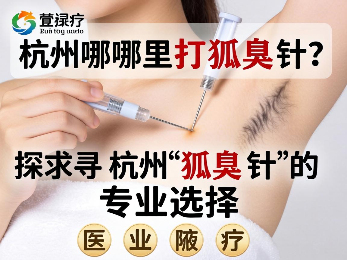 杭州哪里打狐臭针？探寻杭州狐臭针的专业选择