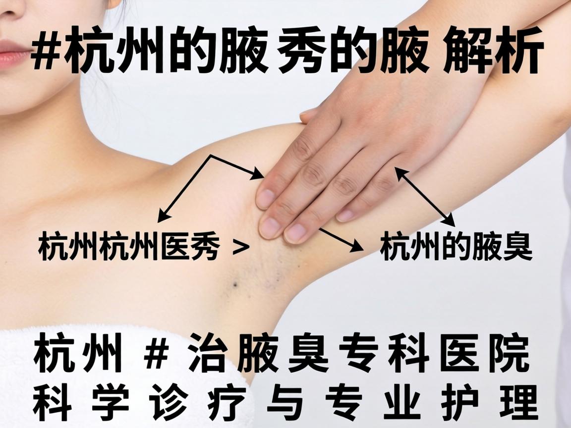 杭州腋秀解析，杭州治腋臭专科医院的科学诊疗与专业护理