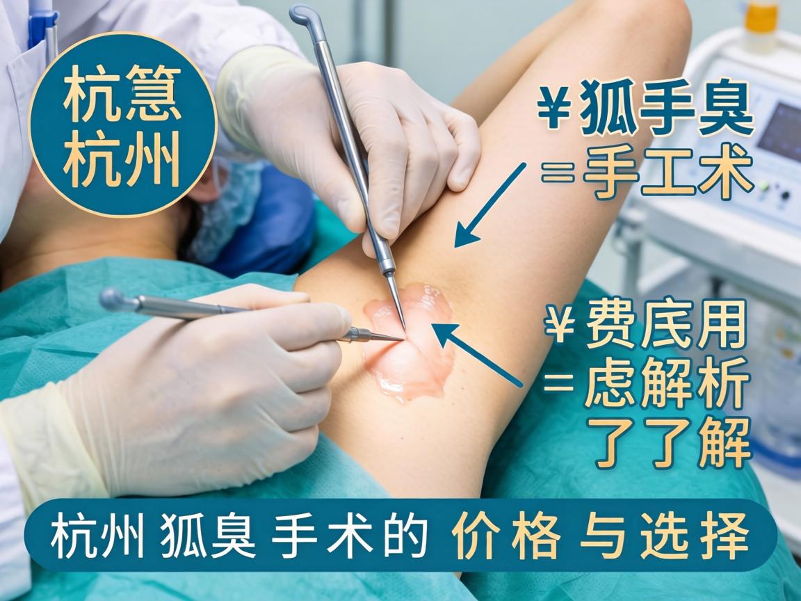 杭州狐臭手术费用解析,了解杭州狐臭手术的价格与选择 杭州狐臭手术费用解析,了解杭州狐臭手术的价格与选择