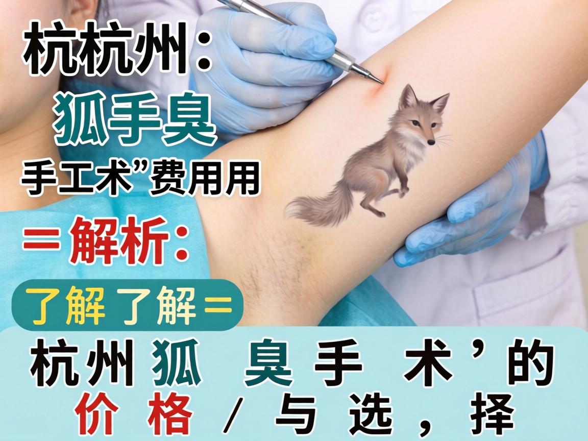 杭州狐臭手术费用解析,了解杭州狐臭手术的价格与选择 杭州狐臭手术费用解析,了解杭州狐臭手术的价格与选择