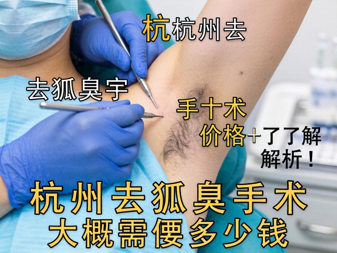 杭州去狐臭手术价格解析,了解杭州去狐臭手术大概需要多少钱 杭州去狐臭手术价格解析,了解杭州去狐臭手术大概需要多少钱