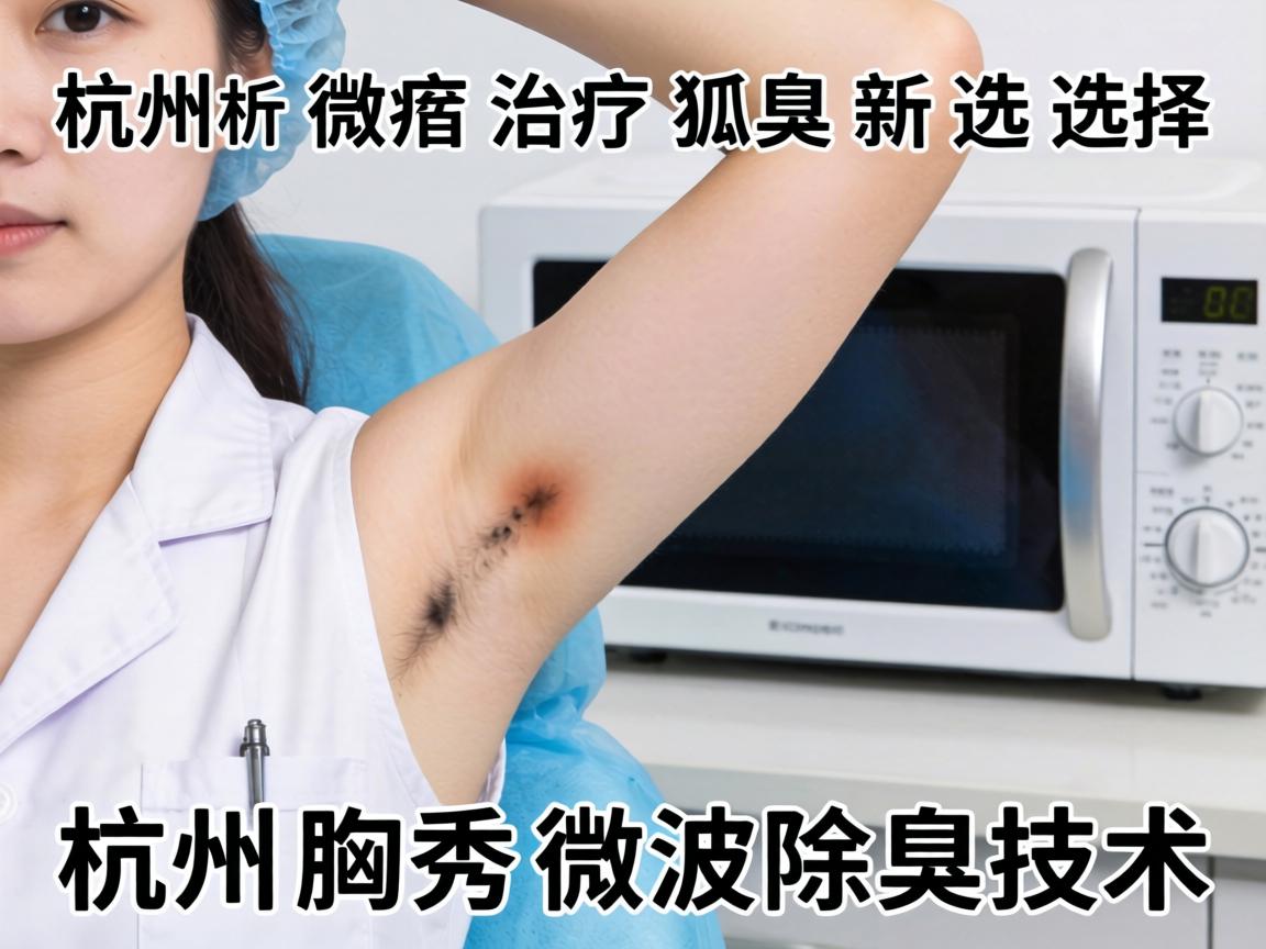 杭州微波治疗狐臭新选择，解析杭州腋秀微波除臭技术