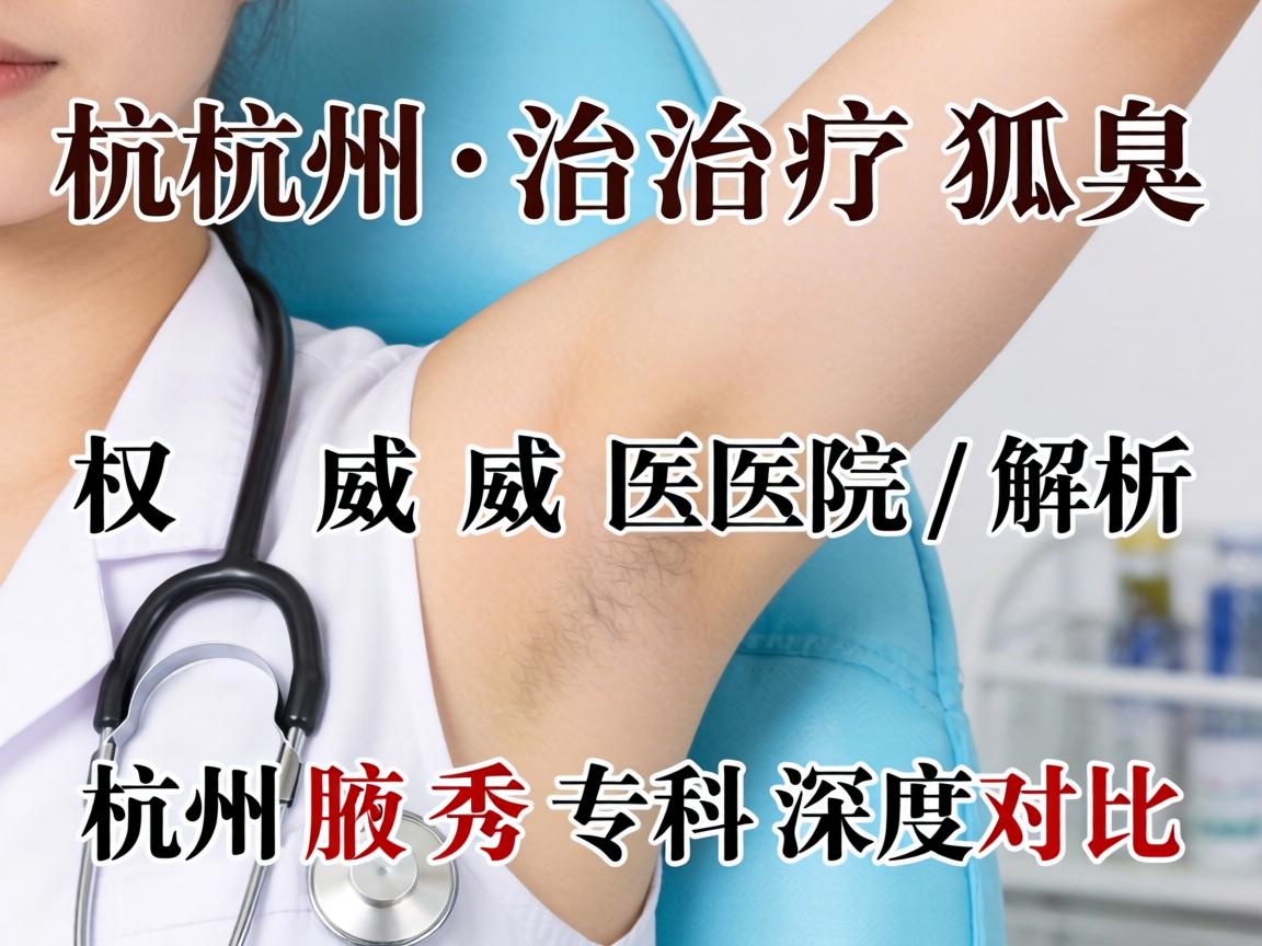 杭州治疗狐臭权威医院解析,杭州腋秀专科深度对比 杭州治疗狐臭权威医院解析,杭州腋秀专科深度对比