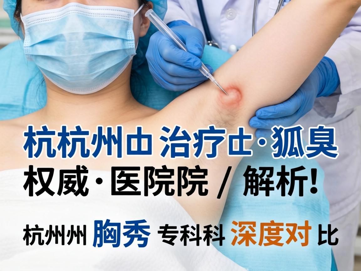 杭州治疗狐臭权威医院解析,杭州腋秀专科深度对比 杭州治疗狐臭权威医院解析,杭州腋秀专科深度对比