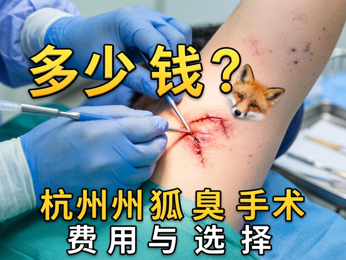 狐臭微创手术多少钱?详解杭州狐臭手术费用与选择 狐臭微创手术多少钱?详解杭州狐臭手术费用与选择