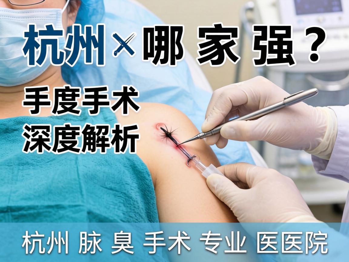 杭州腋臭手术哪家强？深度解析杭州腋臭手术专业医院