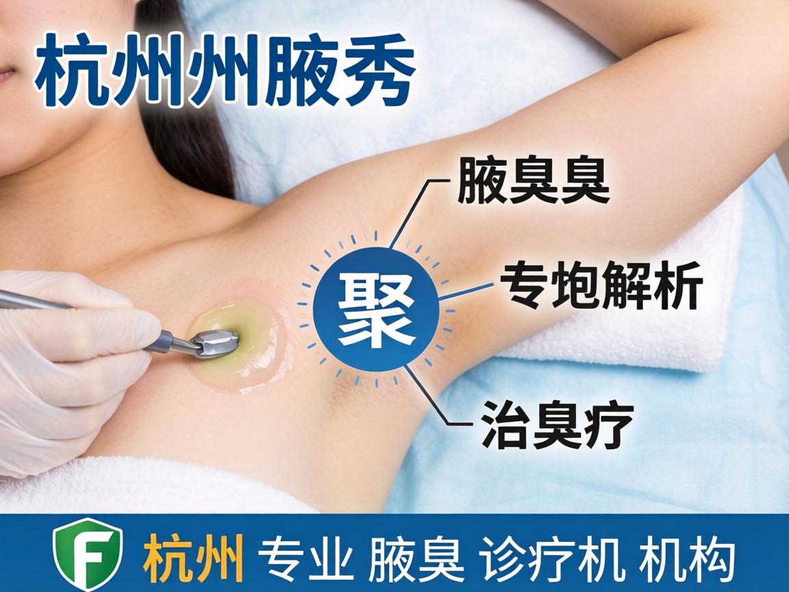杭州腋秀解析腋臭治疗，聚焦杭州专业腋臭诊疗机构
