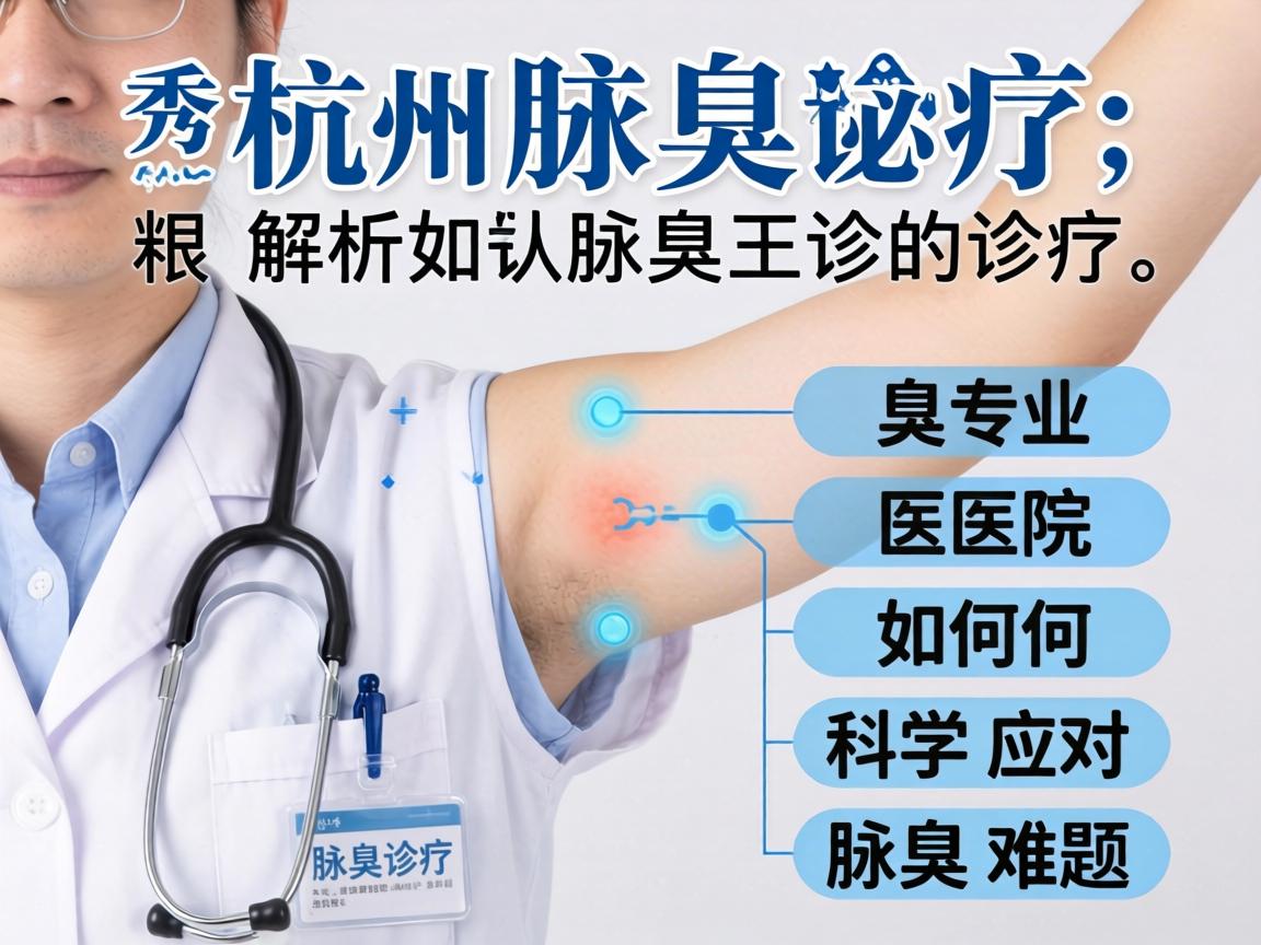 杭州腋秀解析腋臭诊疗，专业医院如何科学应对腋臭难题